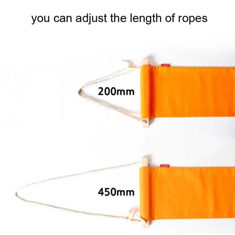 Outdoor Leisure / Office Relax Foot Hammock(Orange) - Hammocks by PMc TechLife | Online Shopping South Africa | PMc TechLife | Buy Now Pay Later Mobicred