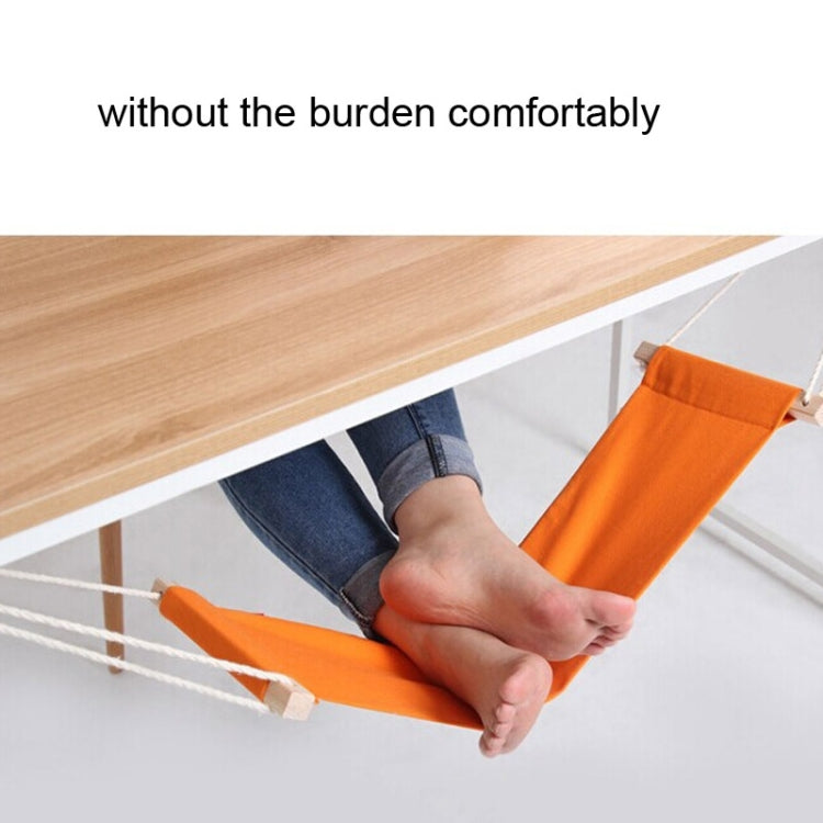 Outdoor Leisure / Office Relax Foot Hammock(Orange) - Hammocks by PMc TechLife | Online Shopping South Africa | PMc TechLife | Buy Now Pay Later Mobicred