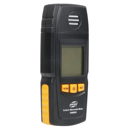 BENETECH GM8805 LCD Display Handheld Carbon Monoxide CO Monitor Detector Meter Tester, Measure Range: 0-1000ppm(Black) - Gas Monitor by BENETECH | Online Shopping South Africa | PMC Jewellery | Buy Now Pay Later Mobicred