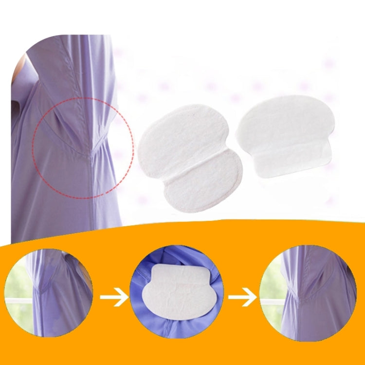 10pcs Disposable Self-adhesive Armpit Cotton Sweat Pads Underarm Absorbents(White) - free shipping - PMC TechLife - Order now!