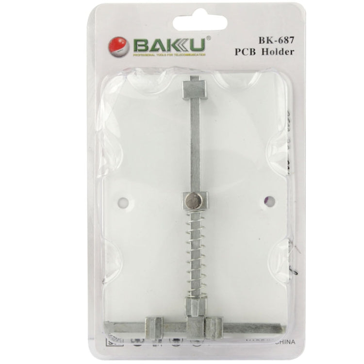 BAKU Stainless Steel Mobile Phone PCB Holder, Support Card Repair (BK-687) - Repair Fixture by BAKU | Online Shopping South Africa | PMC Jewellery | Buy Now Pay Later Mobicred