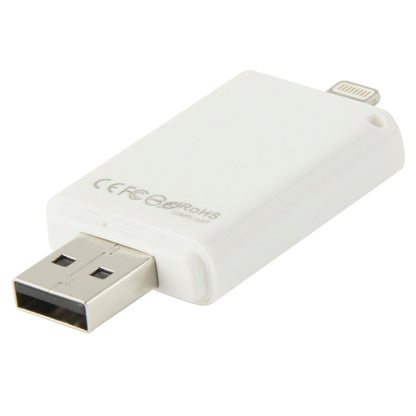 i-Flash Driver HD U Disk USB Drive Memory Stick for iPhone / iPad / iPod touch(White) - U Disk & Card Reader by PMC Jewellery | Online Shopping South Africa | PMC Jewellery | Buy Now Pay Later Mobicred