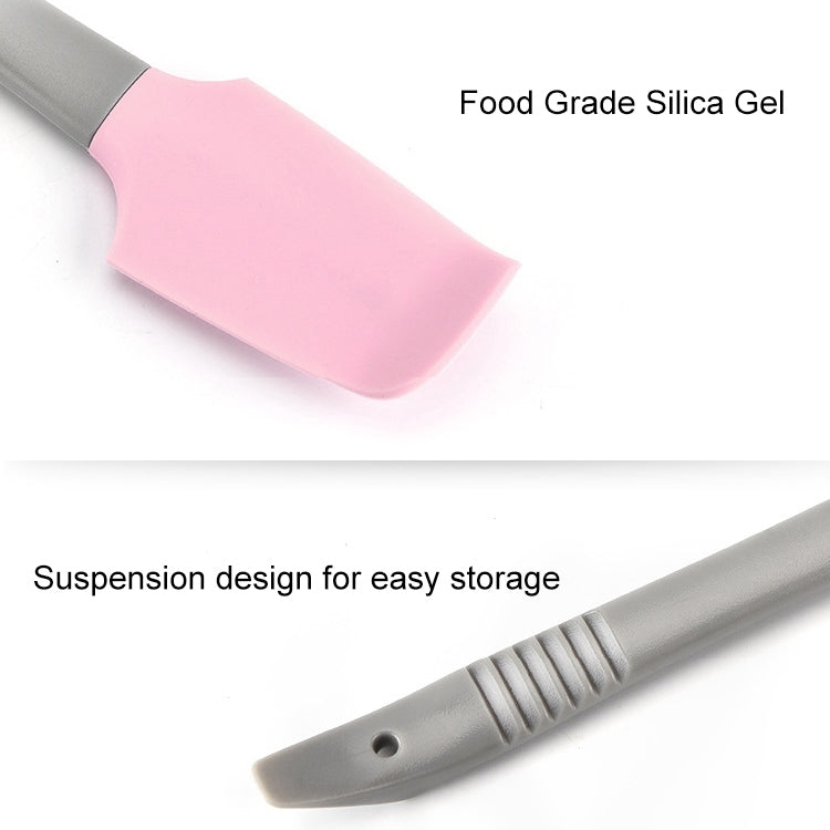 4 PCS Silicone Scraper Butter Spreader Knife Cake Smoother Cake Baking Tool(Pink) - Gadgets by PMC TechLife | Online Shopping South Africa | PMC TechLife | Buy Now Pay Later Mobicred