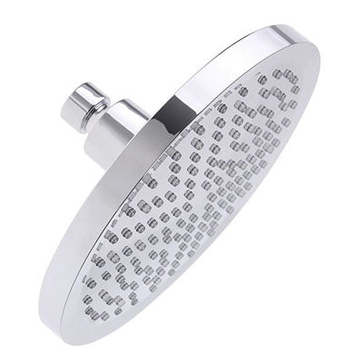 Round Temperature Sensor 3-Color (Blue / Pink / Red) LED Shower Head(Silver) - Shower Head by PMC Jewellery | Online Shopping South Africa | PMC Jewellery | Buy Now Pay Later Mobicred