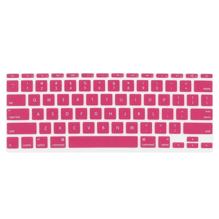 ENKAY for MacBook Air 11.6 inch (US Version) / A1370 / A1465 4 in 1 Frosted Hard Shell Plastic Protective Case with Screen Protector & Keyboard Guard & Anti-dust Plugs(Pink) - MacBook Air Cases by ENKAY | Online Shopping South Africa | PMC Jewellery | Buy Now Pay Later Mobicred