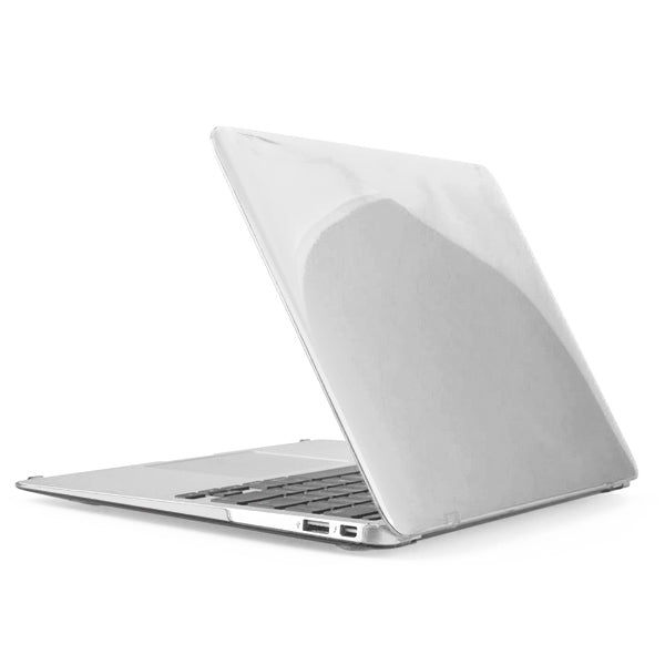 ENKAY for MacBook Air 11.6 inch (US Version) / A1370 / A1465 4 in 1 Crystal Hard Shell Plastic Protective Case with Screen Protector & Keyboard Guard & Anti-dust Plugs(White) - MacBook Air Cases by ENKAY | Online Shopping South Africa | PMC Jewellery | Buy Now Pay Later Mobicred