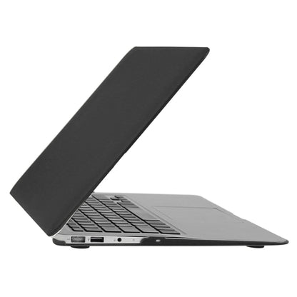 ENKAY for Macbook Air 11.6 inch (US Version) / A1370 / A1465 Hat-Prince 3 in 1 Frosted Hard Shell Plastic Protective Case with Keyboard Guard & Port Dust Plug(Black) - MacBook Air Cases by ENKAY | Online Shopping South Africa | PMC Jewellery | Buy Now Pay Later Mobicred