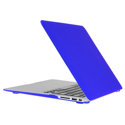 ENKAY for Macbook Air 13.3 inch (US Version) / A1369 / A1466 Hat-Prince 3 in 1 Frosted Hard Shell Plastic Protective Case with Keyboard Guard & Port Dust Plug(Dark Blue) - MacBook Air Cases by ENKAY | Online Shopping South Africa | PMC Jewellery | Buy Now Pay Later Mobicred