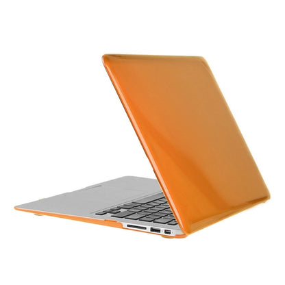 ENKAY for Macbook Air 11.6 inch (US Version) / A1370 / A1465 Hat-Prince 3 in 1 Crystal Hard Shell Plastic Protective Case with Keyboard Guard & Port Dust Plug(Orange) - MacBook Air Cases by ENKAY | Online Shopping South Africa | PMC Jewellery | Buy Now Pay Later Mobicred