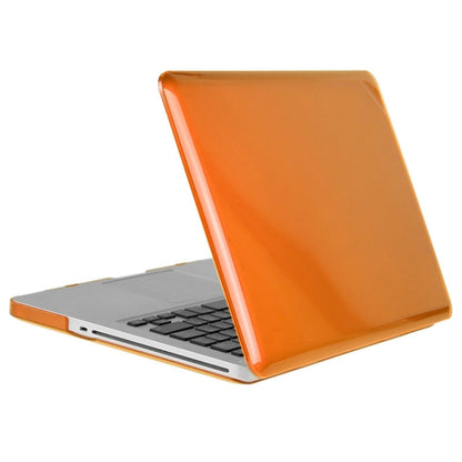 ENKAY for Macbook Pro 13.3 inch (US Version) / A1278 Hat-Prince 3 in 1 Crystal Hard Shell Plastic Protective Case with Keyboard Guard & Port Dust Plug(Orange) - MacBook Pro Cases by ENKAY | Online Shopping South Africa | PMC Jewellery | Buy Now Pay Later Mobicred