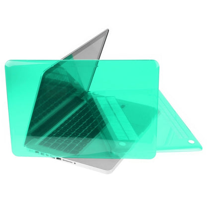 ENKAY for Macbook Pro 13.3 inch (US Version) / A1278 Hat-Prince 3 in 1 Crystal Hard Shell Plastic Protective Case with Keyboard Guard & Port Dust Plug(Green) - MacBook Pro Cases by ENKAY | Online Shopping South Africa | PMC Jewellery | Buy Now Pay Later Mobicred