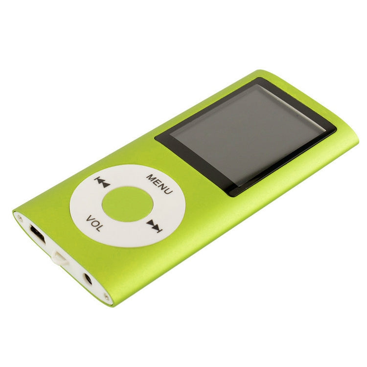 1.8 inch TFT Screen Metal MP4 Player with TF Card Slot, Support Recorder, FM Radio, E-Book and Calendar(Green) - MP4 Player by PMC Jewellery | Online Shopping South Africa | PMC Jewellery | Buy Now Pay Later Mobicred