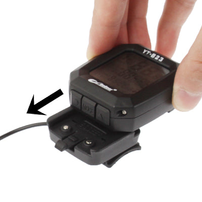 LCD Electronic Bicycle Speedometer (YT-823) - Speedometers by PMC TechLife | Online Shopping South Africa | PMC TechLife | Buy Now Pay Later Mobicred