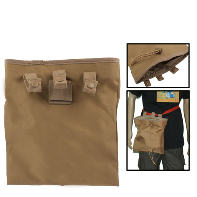 Rigid Military Rapid Dump Cartridge Pouch Collection Bag Tool Kit with Waterproof Nylon Coating(Yellowish Brown) - Waist Bags by PMC Jewellery | Online Shopping South Africa | PMC Jewellery | Buy Now Pay Later Mobicred