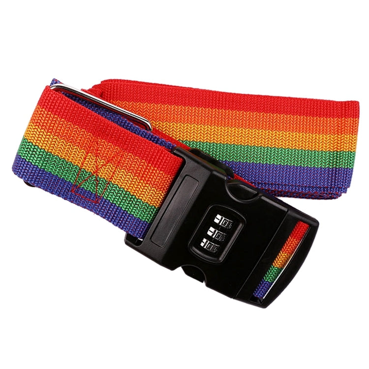 Luggage Strap Cross Belt Adjustable Packing Band Belt Strap with Password Lock for Luggage Travel Suitcase(Colour) - Tapes & Ropes by PMC Jewellery | Online Shopping South Africa | PMC Jewellery | Buy Now Pay Later Mobicred