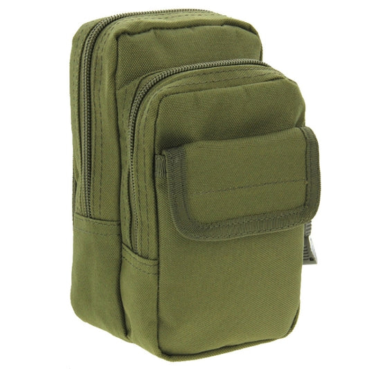 Multi-function High Density Strong Nylon Fabric Waist Bag / Camera Bag / Mobile Phone Bag, Size: 9.5 x 18.5 x 8cm (Army Green) - Backpacks by PMC Jewellery | Online Shopping South Africa | PMC Jewellery | Buy Now Pay Later Mobicred