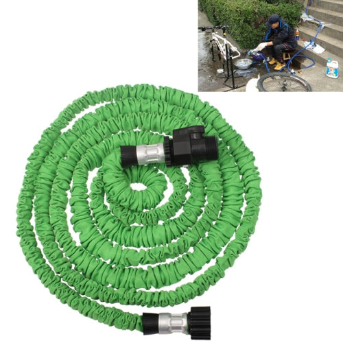 Durable Flexible Dual-layer Water Pipe Water Hose, Length: 5m, US Standard(Green) - Car Washer & Accessories by PMC Jewellery | Online Shopping South Africa | PMC Jewellery | Buy Now Pay Later Mobicred