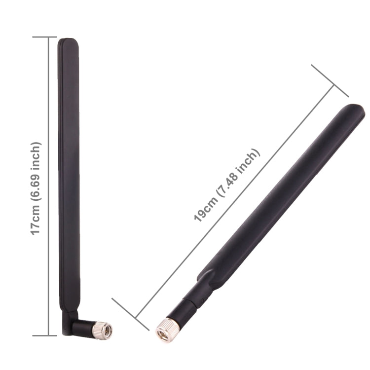 2 PCS B593 5dBi SMA Male 4G LTE Router Antenna(Black) - free shipping - PMC TechLife - Order now!