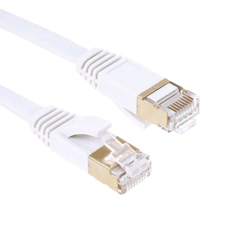 Gold Plated Head CAT7 High Speed 10Gbps Ultra-thin Flat Ethernet RJ45 Network LAN Cable (25m) - Lan Cable and Tools by PMC Jewellery | Online Shopping South Africa | PMC Jewellery | Buy Now Pay Later Mobicred