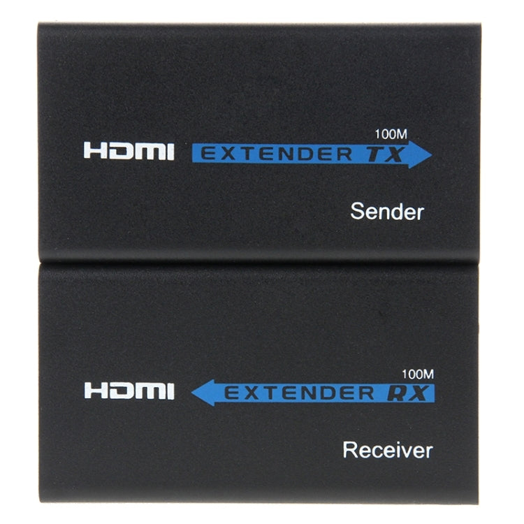 HDMI Extender over Single UTP CAT5e/6 Cable, Transmission Distance: 100m - Amplifier by PMC Jewellery | Online Shopping South Africa | PMC Jewellery | Buy Now Pay Later Mobicred