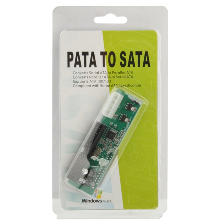 PATA To SATA Hard Drive Adapter Converter to Serial ATA(Green) - Add-on Cards by PMC Jewellery | Online Shopping South Africa | PMC Jewellery