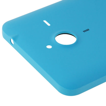 Frosted Surface Plastic Back Housing Cover  for Microsoft Lumia 640XL(Blue) - Back Cover by PMC Jewellery | Online Shopping South Africa | PMC Jewellery | Buy Now Pay Later Mobicred