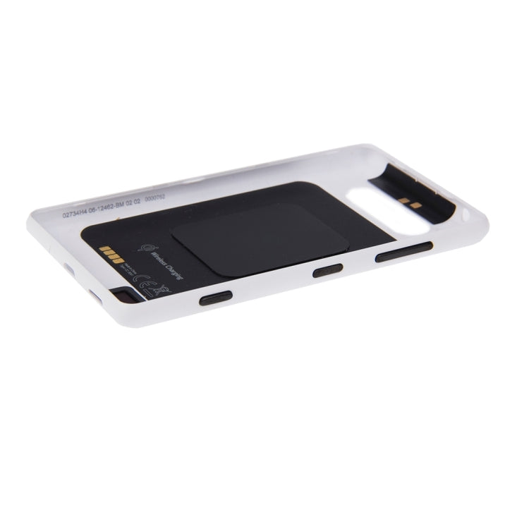 Solid Color NFC Battery Back Cover for Nokia Lumia 820(White) - Back Cover by PMC Jewellery | Online Shopping South Africa | PMC Jewellery | Buy Now Pay Later Mobicred