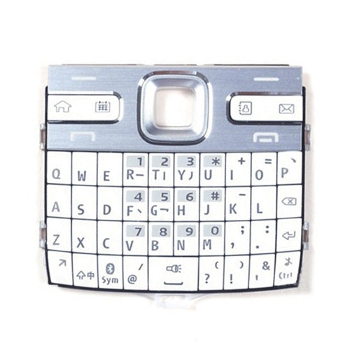 Mobile Phone Keypads Housing  with Menu Buttons / Press Keys for Nokia E72(White) - Replacement Keypad by PMC Jewellery | Online Shopping South Africa | PMC Jewellery | Buy Now Pay Later Mobicred
