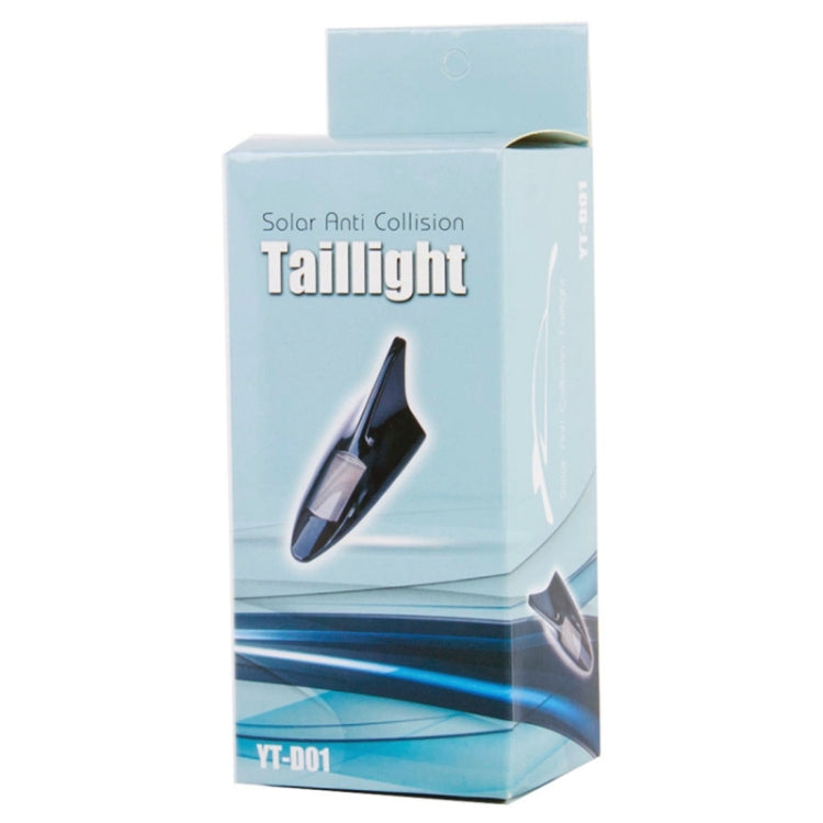 Solar Shark Fin High-positioned Alarm Light(Silver) - Warning Lights by PMC TechLife | Online Shopping South Africa | PMC TechLife | Buy Now Pay Later Mobicred