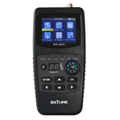 SATLINK WS6933 Portable Digital Satellite Finder Meter, 2.1 inch LCD Colour Screen, DVB-S2/S Signal Pointer(AU Plug) - Satellite Finder by PMC Jewellery | Online Shopping South Africa | PMC Jewellery | Buy Now Pay Later Mobicred