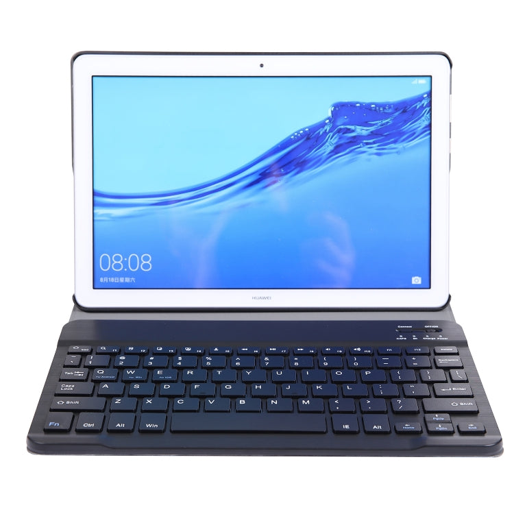 ABS Ultra-thin Split Bluetooth Keyboard Tablet Case for Huawei Honor 5 / T5 10.1 inch, with Bracket Function(Black) - Huawei Keyboard by PMC Jewellery | Online Shopping South Africa | PMC Jewellery | Buy Now Pay Later Mobicred