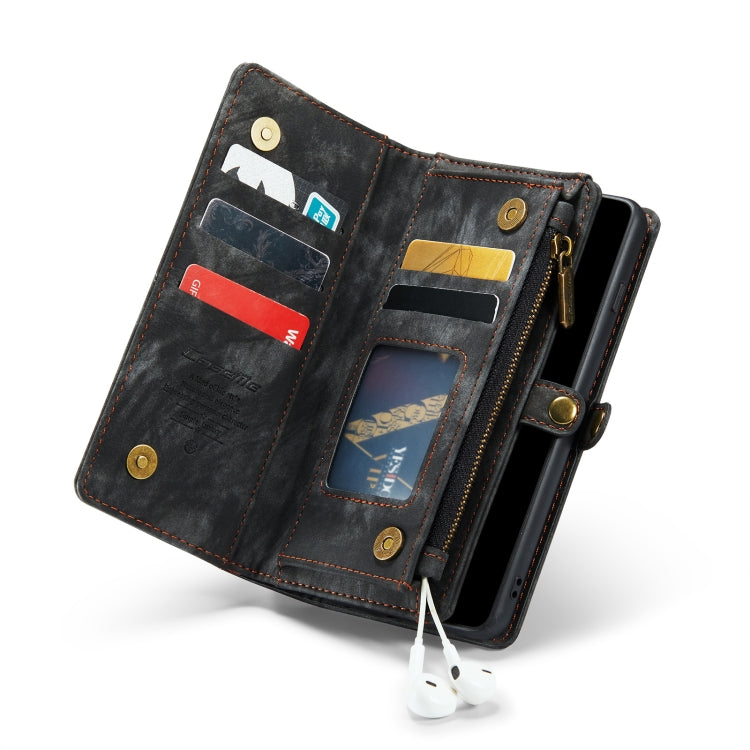 For Samsung Galaxy S10+ CaseMe-008 Detachable Multifunctional Flip Leather Phone Case(Black) - Galaxy Phone Cases by CaseMe | Online Shopping South Africa | PMC Jewellery | Buy Now Pay Later Mobicred