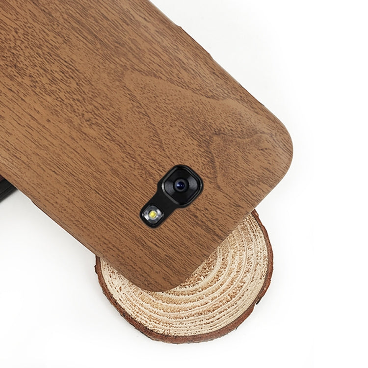 MOFI for Galaxy A3 (2017) Wood Texture TPU Protective Back Cover Case(Red) - free shipping - PMC TechLife - Order now!