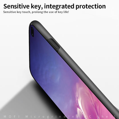 MOFI Frosted PC Ultra-thin Full Coverage Case for Galaxy S10(Blue) - Galaxy Phone Cases by MOFI | Online Shopping South Africa | PMC Jewellery