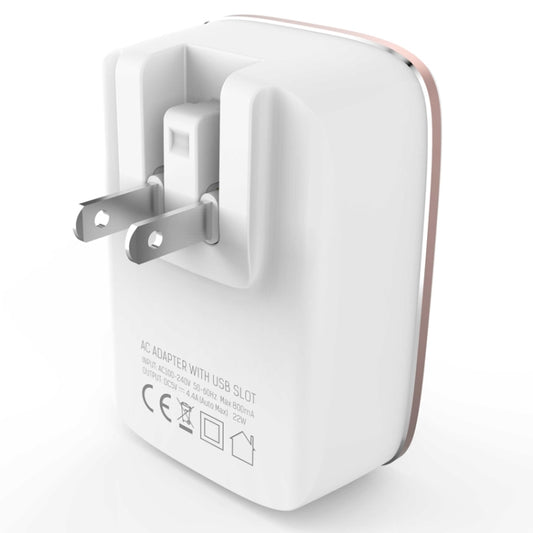 LDNIO A4404 4.4A 4 x USB Ports Smart Travel Charger, US Plug - USB Charger by LDNIO | Online Shopping South Africa | PMC Jewellery | Buy Now Pay Later Mobicred