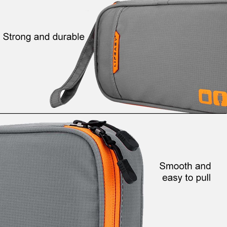 Multi-functional Headphone Charger Data Cable Storage Bag Portable Power Pack, Size: L, 25 x 18 x 7cm (Black) - Other by PMC TechLife | Online Shopping South Africa | PMC TechLife | Buy Now Pay Later Mobicred