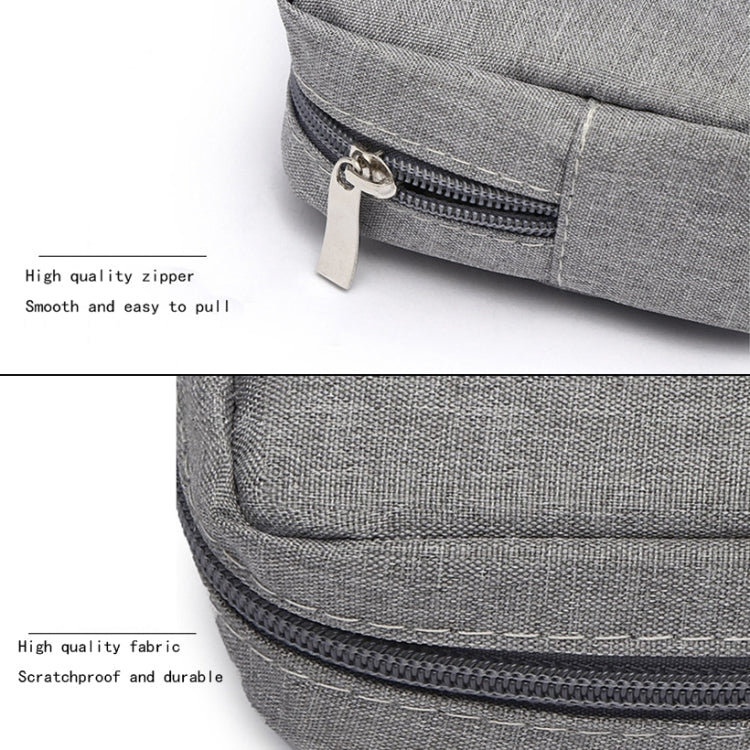 Multi-functional Headphone Charger Data Cable Storage Bag Power Pack, Size: S, 17 x 11.5 x 5.5cm (Grey) - Other by PMC TechLife | Online Shopping South Africa | PMC TechLife | Buy Now Pay Later Mobicred