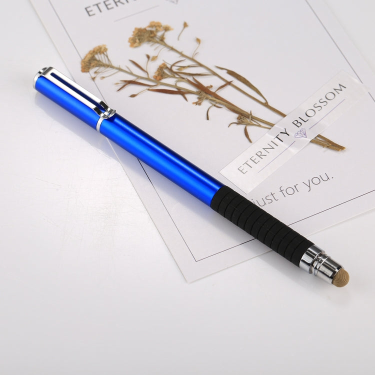 Universal 2 in 1 Multifunction Round Thin Tip Capacitive Touch Screen Stylus Pen, For iPhone, iPad, Samsung, and Other Capacitive Touch Screen Smartphones or Tablet PC(Dark Blue) - Stylus Pen by PMC Jewellery | Online Shopping South Africa | PMC Jewellery | Buy Now Pay Later Mobicred