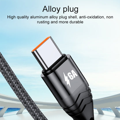 4 in 1 66W 6A USB to 8 Pin + Micro USB + Dual USB-C / Type-C Fast Charging Data Cable, Cable Length: 1.2m(Black) - Multifunction Cable by PMC Jewellery | Online Shopping South Africa | PMC Jewellery | Buy Now Pay Later Mobicred