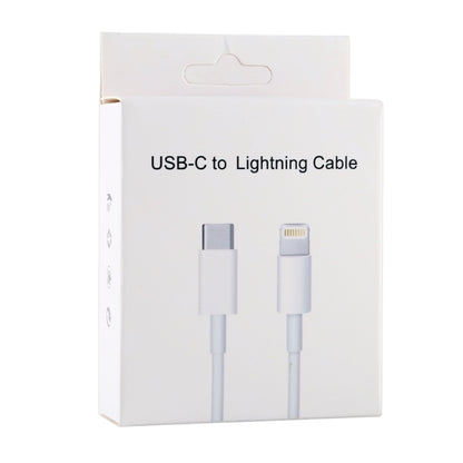 20W 9V/2A 1M USB-C / Type-C to 8 Pin PD Fast Charging Cable for iPhone, iPad, Cable Length: 1m(White) - Normal Style Cable by PMC Jewellery | Online Shopping South Africa | PMC Jewellery | Buy Now Pay Later Mobicred