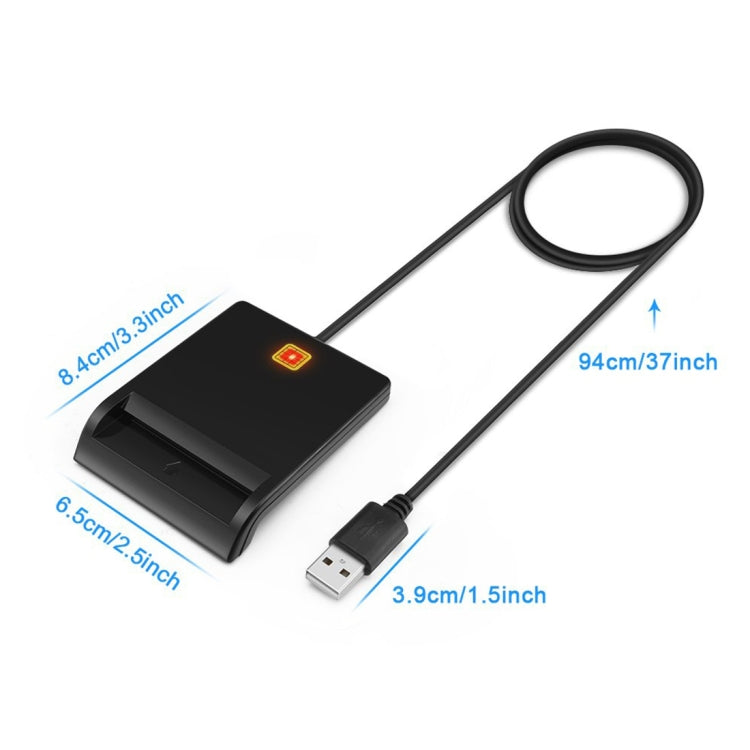 ROCKETEK SCR1 CAC ID SIM Chip Smart Card Reader -  by ROCKETEK | Online Shopping South Africa | PMC Jewellery | Buy Now Pay Later Mobicred