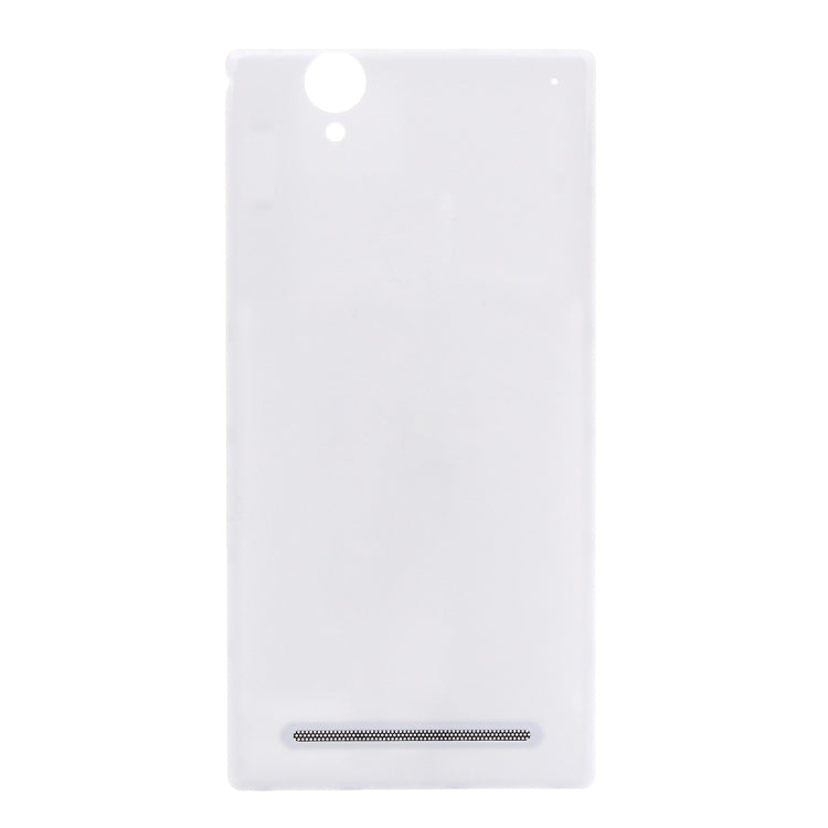 Back Battery Cover for Sony Xperia T2 Ultra(White) - Back Cover by PMC Jewellery | Online Shopping South Africa | PMC Jewellery | Buy Now Pay Later Mobicred