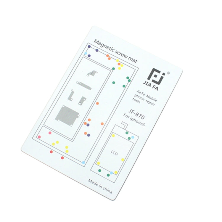 JIAFA Magnetic Screws Mat for iPhone 5 - free shipping - PMC TechLife - Order now!