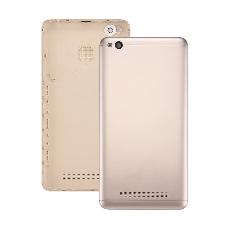 For Xiaomi Redmi 4A Battery Back Cover(Gold) - Back Cover by PMC TechLife | Online Shopping South Africa | PMC TechLife