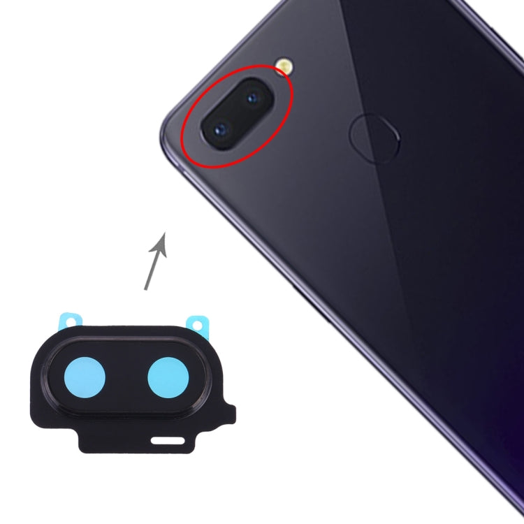 For OPPO R15  Camera Lens Cover (Black) - Camera Series by PMc TechLife | Online Shopping South Africa | PMc TechLife | Buy Now Pay Later Mobicred