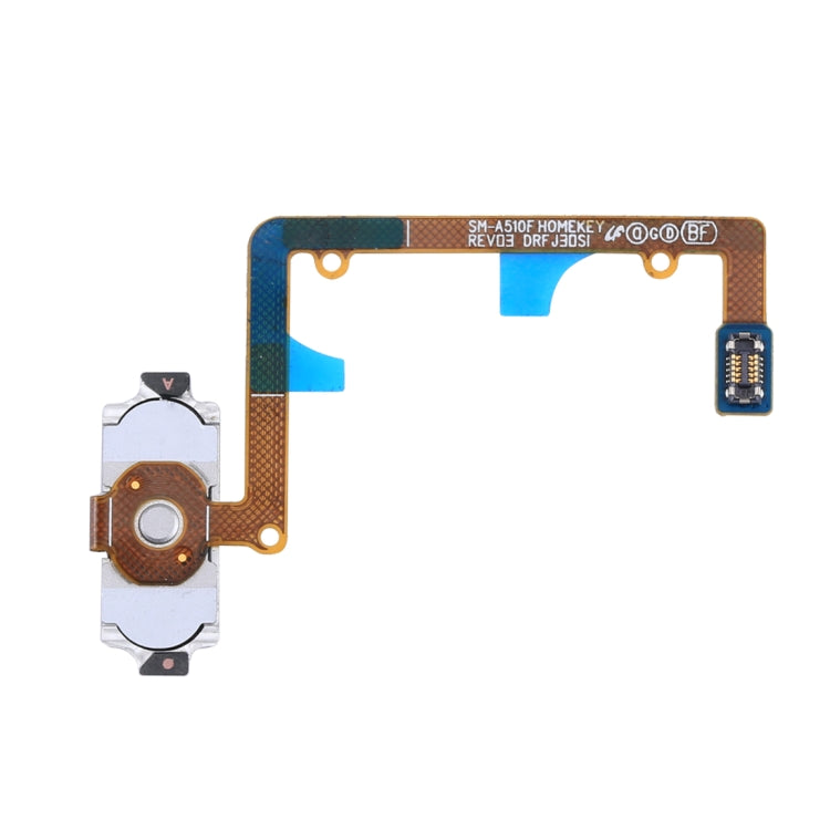 For Galaxy A5 (2016) / A510 Home Button Flex Cable with Fingerprint Identification(Pink) - Home key & Side Key by PMC Jewellery | Online Shopping South Africa | PMC Jewellery | Buy Now Pay Later Mobicred