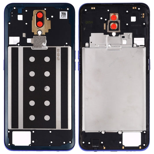 For OPPO A9 Middle Board (Blue) - Frame Bezel Plate by PMC Jewellery | Online Shopping South Africa | PMC Jewellery | Buy Now Pay Later Mobicred