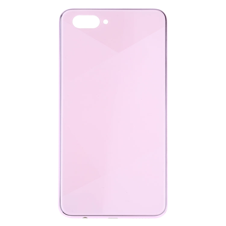 For OPPO A5 / A3s Back Cover with Frame (Pink) - Back Cover by PMC Jewellery | Online Shopping South Africa | PMC Jewellery | Buy Now Pay Later Mobicred