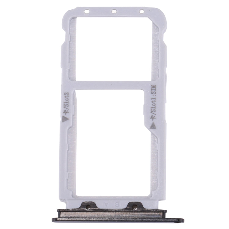 For Huawei nova 2 Plus SIM Card Tray & SIM / Micro SD Card Tray(Black) - Card Socket by PMc TechLife | Online Shopping South Africa | PMc TechLife | Buy Now Pay Later Mobicred