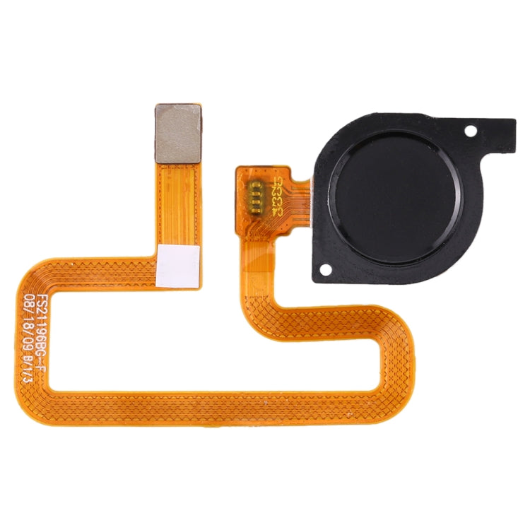 Fingerprint Sensor Flex Cable for Huawei Enjoy 8 (Black) - Flex Cable by PMC Jewellery | Online Shopping South Africa | PMC Jewellery | Buy Now Pay Later Mobicred